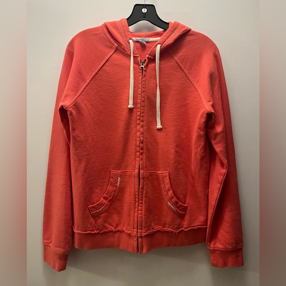 Old Navy orange hoodie size S